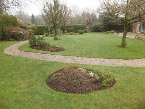 Rear garden