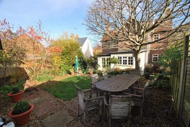 Rear garden