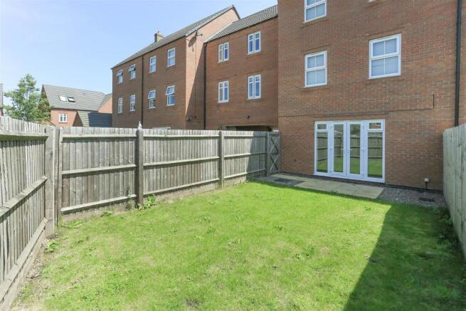 Rear of house