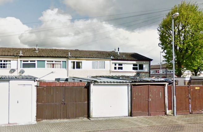 Rear Garage