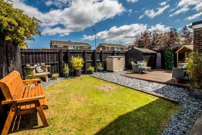 Rear Garden. 