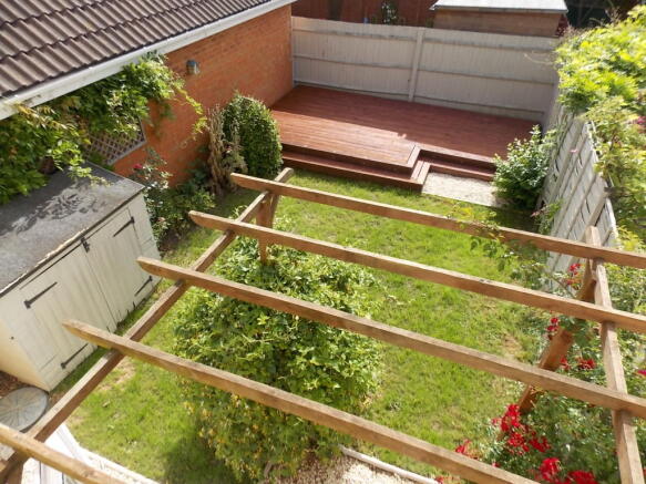 Overhead Garden Shot