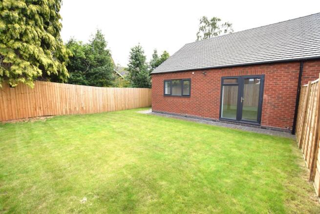rear view of bungalow