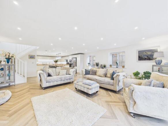 Open-Plan Living Dining Kitchen