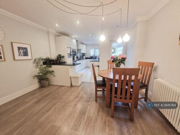 Spacious Dining Room/Kitchen