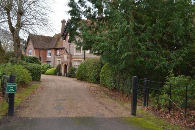 Driveway entrance