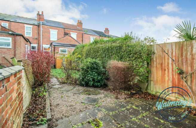 Rear gardens