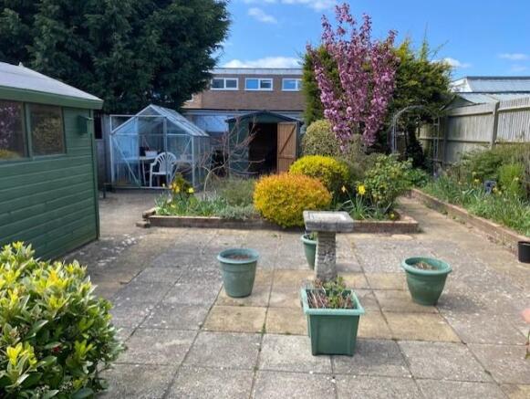Rear garden