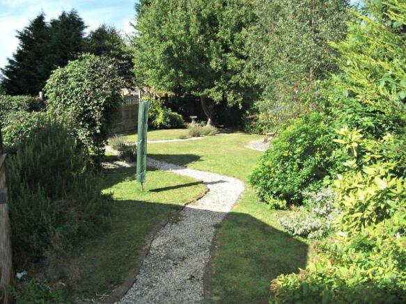 Garden with path