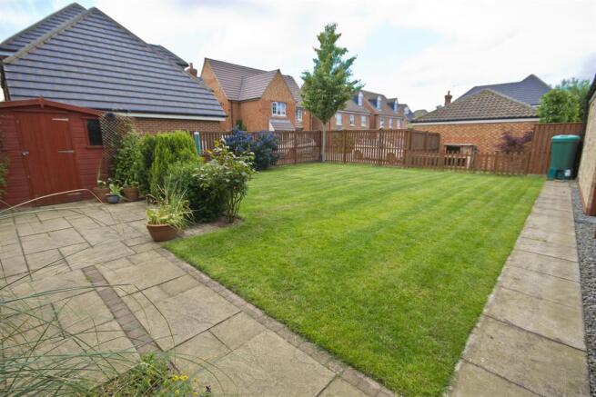 Rear garden
