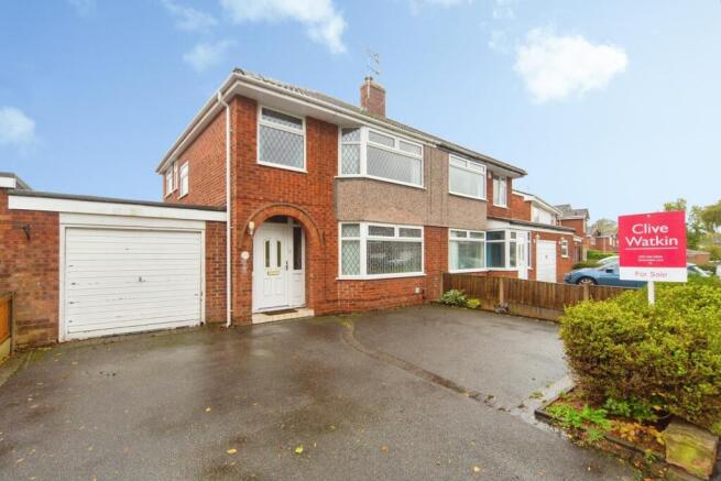 3-bed semi-detached on Bettisfield Avenue, Bromborough, Wirral, Merseyside, CH62, £280,000