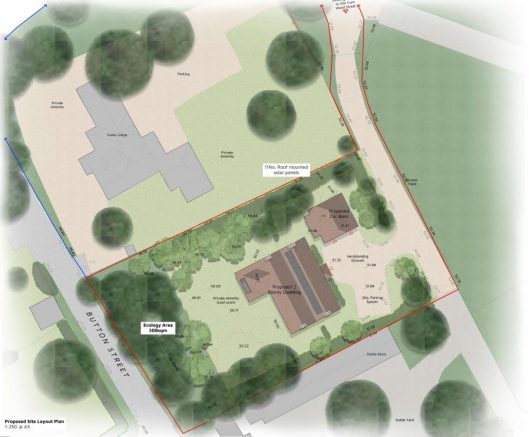 Cedar Lodge Coloured Pic