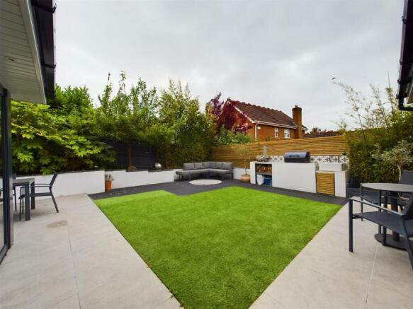 Rear garden