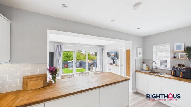Extended Living Kitchen