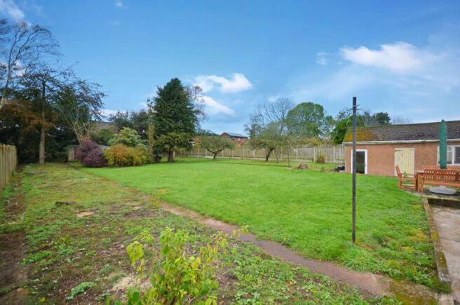 Rear garden 