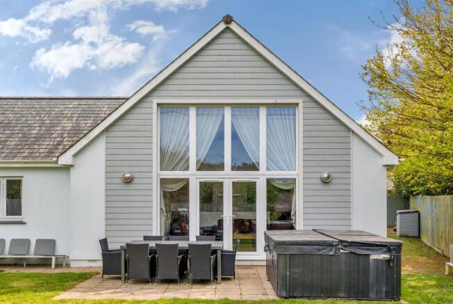 Rear Elevation & Patio