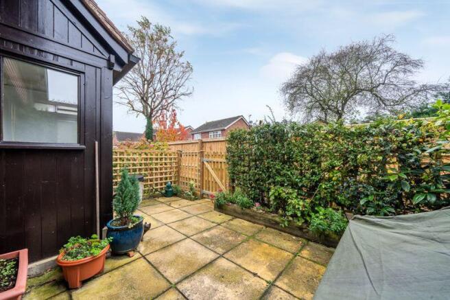 Rear Patio