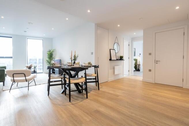 Open Plan hallway...