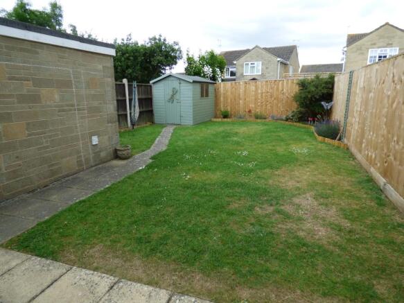Rear garden