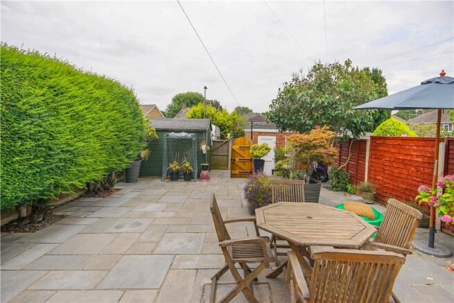 Rear garden