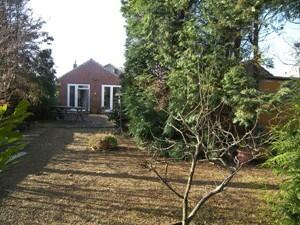 Rear garden