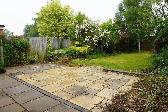 Rear garden