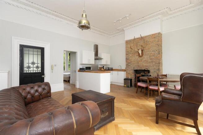 Open plan living space