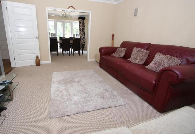 Lounge through to dining room
