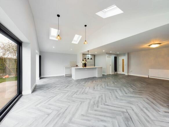 Kitchen/Living and Dining room