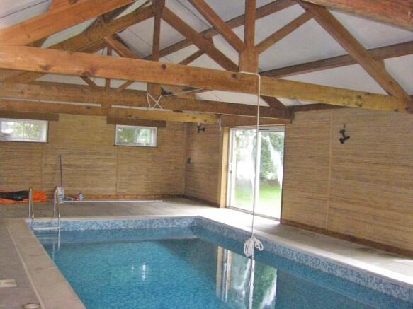 Heated indoor pool