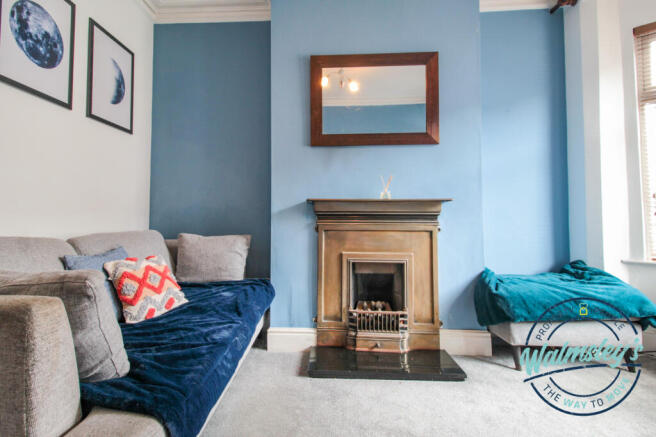 Sitting room fireplace