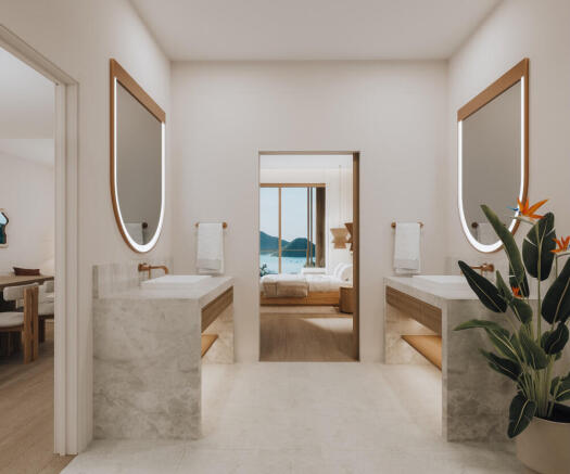 1 Bed Residence - Bathroom