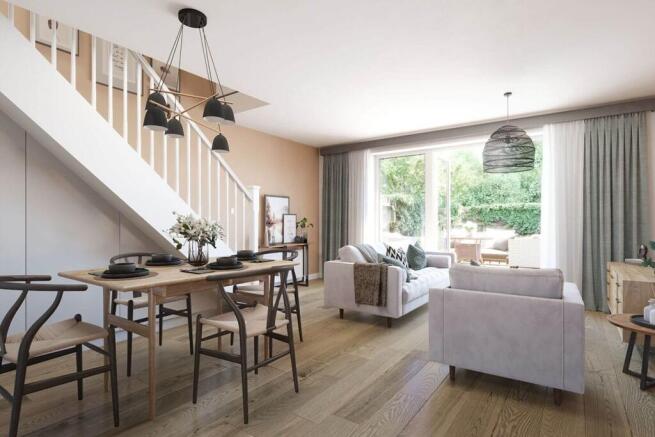 Great open plan living space