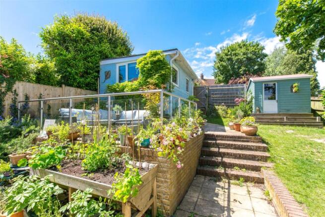 Rear Garden & Workshop