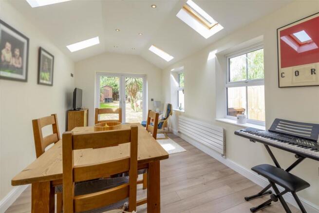Extended Living/Dining Kitchen