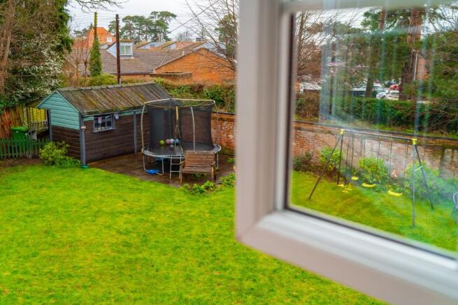 Rear garden view