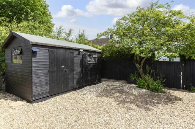 Parking Area & Shed