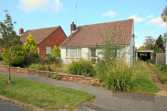 Front of property and garage