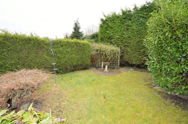 Rear garden