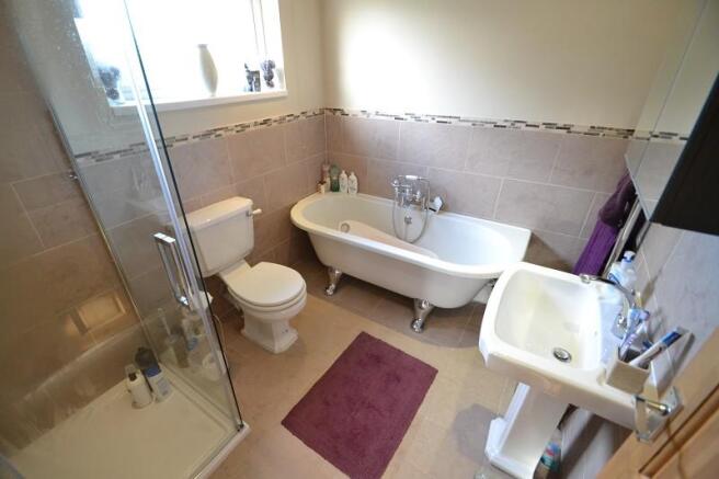 Family bathroom/shower room