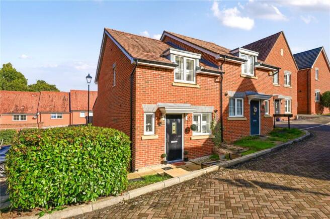 2-bed semi-detached on Filbert Grove, Hartley Wintney, Hook, Hampshire, RG27, £425,000