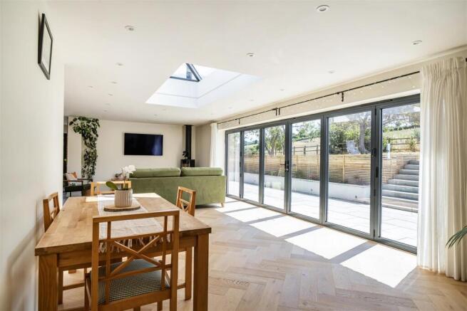 Open-plan living area