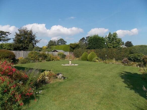 Rear garden