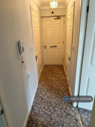 Large Hall Store Cupboard & Door To Bathroom