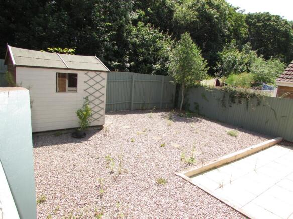 Rear garden