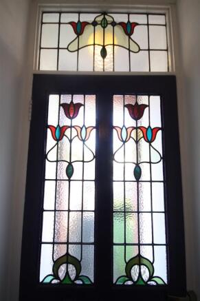 Stained Glass Front Door