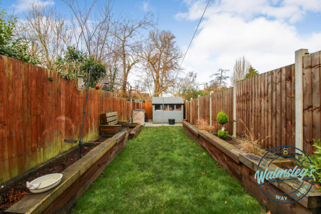 Landscaped rear gardens