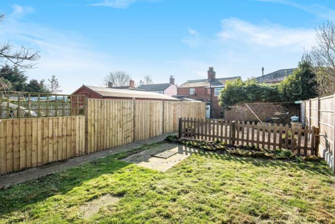 Rear garden