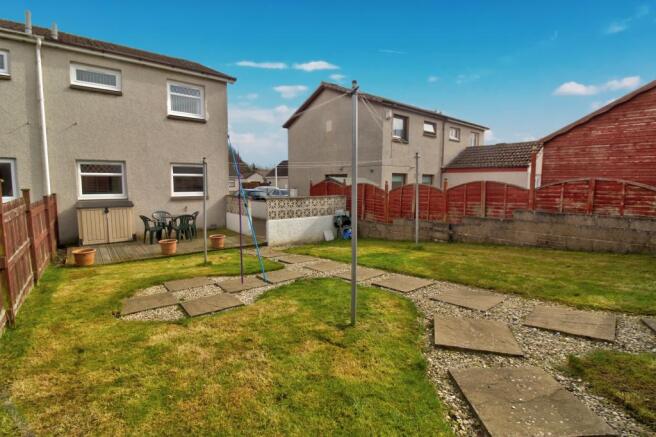 Rear Garden And Decked Area