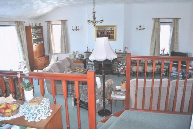 Dining area through